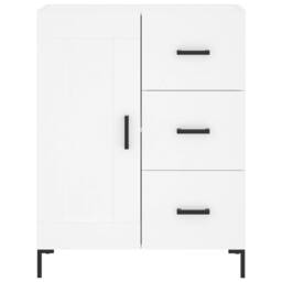 Berkfield Home Highboard White 69.5x34x180 cm Engineered Wood - thumbnail 8