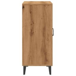 Berkfield Home Sideboard Artisan oak 90x34x80 cm Engineered Wood in Brown - Size: 90 x 34 x 80 cm - thumbnail 6