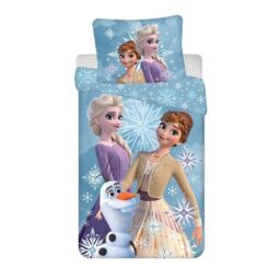 Frozen Cotton Snowflake Duvet Cover Set - Size: Single