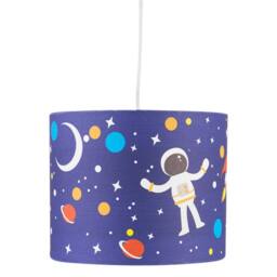 First Choice Lighting Set of 2 Space Rocket 25cm Light Shades in Blue - thumbnail 5