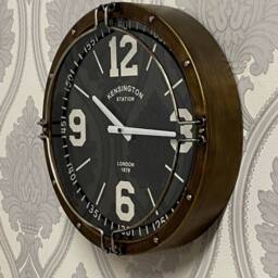 Minster Wall Clock - L8 x W40 x H40 cm in Brown - Size: 1 Pack - thumbnail 2