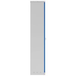 Phoenix Safe Company Steel Storage Cupboard in Grey & Blue with Key Lock, SCL1891GBK - Size: 800mm - thumbnail 4