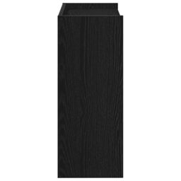 Berkfield Home Shoe Rack Black 60x25x62 cm Engineered Wood - Size: 60 x 25 x 62 cm - thumbnail 5