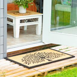 Nicola Spring Coir Door Mat - 90 x 60cm - Tree of Life - Size: 90 cm x 60 cm - thumbnail 7