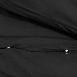 Berkfield Home Duvet Cover Set Black 140x200 cm Light-weight Microfiber - thumbnail 8