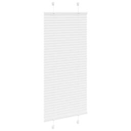Berkfield Home Pleated Blind White 60x100 cm Fabric Width 59.4 cm Polyester - thumbnail 3