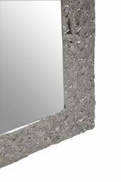 Orsina Aris Metal Wall Mirror in Silver - thumbnail 5