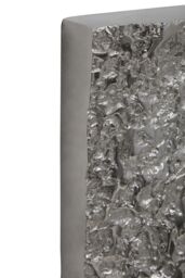 Orsina Aris Metal Wall Mirror in Silver - thumbnail 4