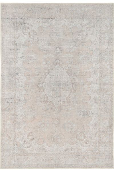 Kukoon Beige Distressed Abstract Rugs Non Slip & Washable - Size: 200 cm x 290 cm - image 1