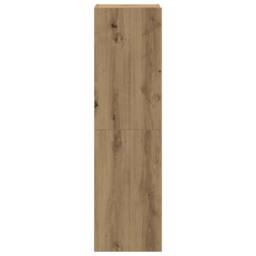 Berkfield Home 7 Piece TV Cabinet Set Wall-mounted Artisan Oak Engineered Wood in Brown - thumbnail 9