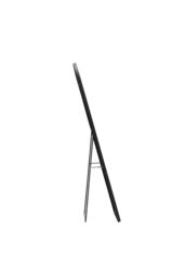 Living and Home 40x150cm Black Arched Metal Full Length Mirror with Floor Stand & Wall Mount - Size: 40x150 cm - thumbnail 5