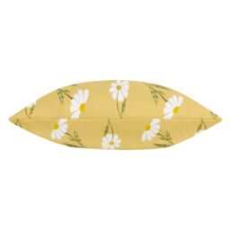 Wylder Daisies Floral Reversible Water & UV Resistant Outdoor Cushion in Yellow - Size: 30 cm x 50 cm - thumbnail 4
