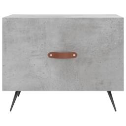 Berkfield Home Decorative Coffee Tables 2 pcs Concrete Grey 50x50x40 cm Engineer - Size: 50 x 50 x 40 cm - thumbnail 6