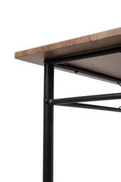 Living and Home Dining Table and Chair Set in Brown - thumbnail 6