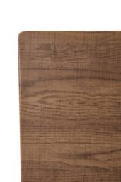 Living and Home Dining Table and Chair Set in Brown - thumbnail 8