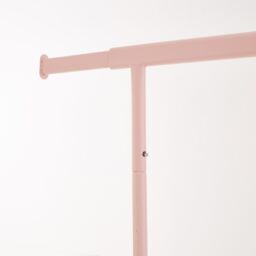 House of Home Heavy Duty Pink Clothes Rail Adjustable Width Height - thumbnail 9