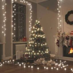 Berkfield Home LED String with 150 LEDs Cold White 15 m PVC - thumbnail 2