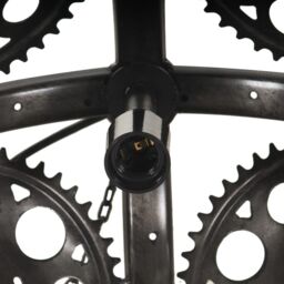 Berkfield Home Industrial Ceiling Lamp in Chain Wheel Design 45 cm E27 in Black - thumbnail 5