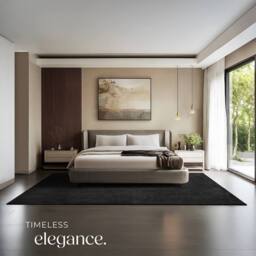 tectake Rug Zonelle 200 X 290 Cm - Black - Size: 200 cm x 290 cm - thumbnail 7