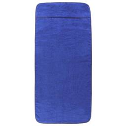 Berkfield Home Beach Towels 6 pcs Royal Blue 60x135 cm Fabric 400 GSM - thumbnail 4