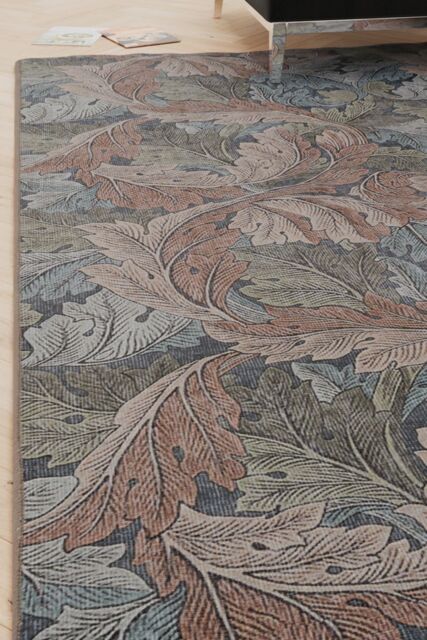 Kukoon Green Distressed Soft Washable & Liquid Repellent Living Room Area Rug in Pale Green - Size: 80 cm x 300 cm - image 1