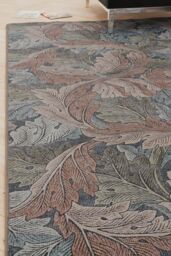 Kukoon Green Distressed Soft Washable & Liquid Repellent Living Room Area Rug in Pale Green - Size: 80 cm x 300 cm - thumbnail 1