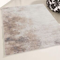 THE RUGS Montana Abstract Brown & Beige Living Room Area Rug 3728 - Size: 80 cm x 150 cm - thumbnail 1