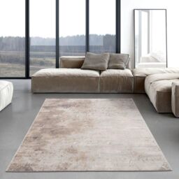 THE RUGS Montana Abstract Brown & Beige Living Room Area Rug 3728 - Size: 80 cm x 150 cm - thumbnail 6