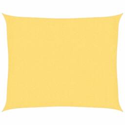 Berkfield Home Sunshade Sail 160 g/m ² Beige 2.5x3 m HDPE in Yellow - thumbnail 2