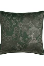 Laurence Llewelyn-Bowen 'Tuscan Holiday' Velvet Filled Cushion in Mustard - Size: 43 cm x 43 cm - thumbnail 3