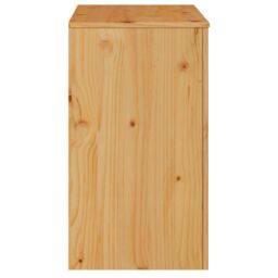 "Berkfield Home Sideboard ""DRAMMEN"" 79x43x75, 5 cm Solid Wood Pine in Brown" - thumbnail 7