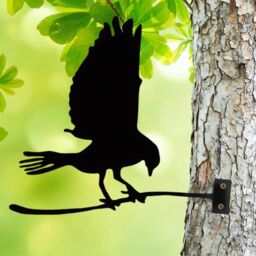 Marco Paul Metal Decorative Black Tree Animal Art - thumbnail 4