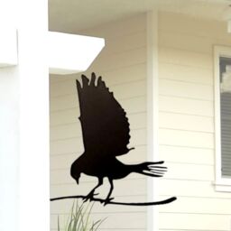Marco Paul Metal Decorative Black Tree Animal Art - thumbnail 3