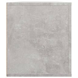 Berkfield Home TV Cabinet Concrete Grey 100x35x40 cm Engineered Wood - Size: 100 x 35 x 40 cm - thumbnail 5
