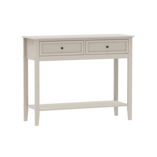 Melody Maison Large 2 Drawer Sideboard Console Table - Rowley Pale Cream Range - image 1