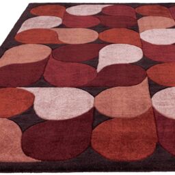 The Rug Shop UK Brown Handmade Modern Abstract Pet Easy To Clean Area Rug - Size: 200 cm x 290 cm - thumbnail 3