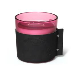 French Connection Leather Effect Candle Dark Rum & Rose 340g Single Wick in Pink - thumbnail 3