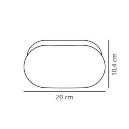 Nordlux Foam Wall Light White Plastic Bathroom E27 IP44 Mains - thumbnail 4