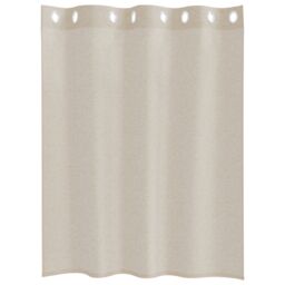 Berkfield Home Curtains with Curtains 2 pcs Sand 140 x 140 cm Polyester in Beige - thumbnail 3