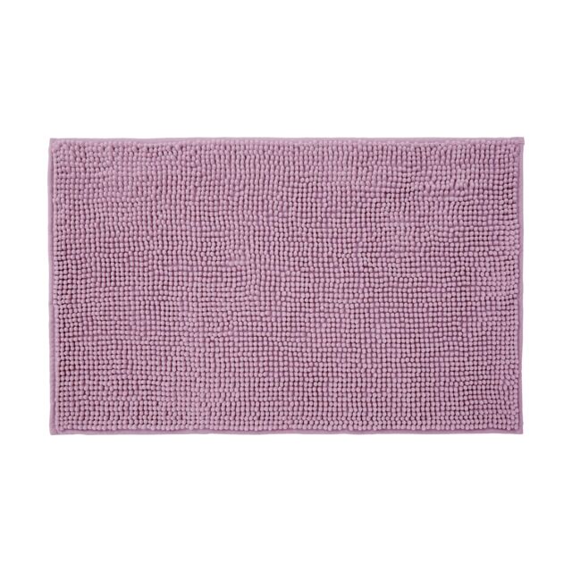 Allure Bath Fashions Chenille Bobble Bath Mat 50 x 80cm - Super Soft Microfibre & Non-Slip in Lilac - Size: 50 x 80 cm - image 1
