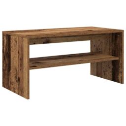 Berkfield Home TV Cabinet Old Wood 80x40x40 cm Engineered Wood in Brown - Size: 80 x 40 x 40 cm - thumbnail 2