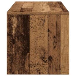Berkfield Home TV Cabinet Old Wood 80x40x40 cm Engineered Wood in Brown - Size: 80 x 40 x 40 cm - thumbnail 6