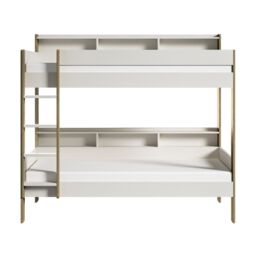 Noomi Bodie Wooden Bunk Bed in Light Oak - Size: EU Single - thumbnail 8