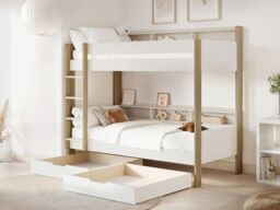 Noomi Bodie Wooden Bunk Bed in Light Oak - Size: EU Single - thumbnail 5