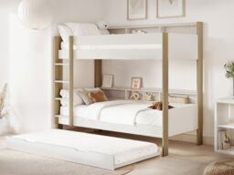 Noomi Bodie Wooden Bunk Bed in Light Oak - Size: EU Single - thumbnail 4