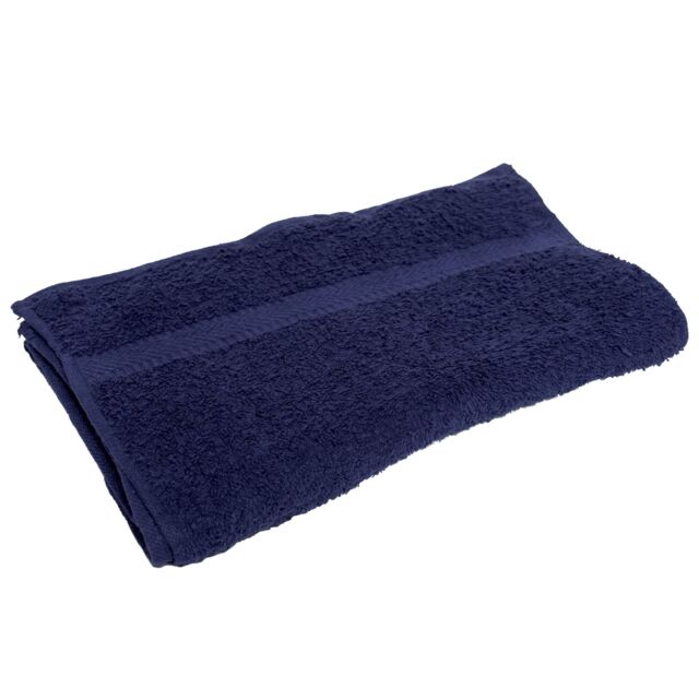 Towel City Classic Range 400 GSM - Sports Gym Towel (30 X 110 CM) in Navy - Size: 30 X 110 CM - image 1