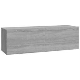 Berkfield Home Classic 4 Piece TV Cabinet Set Grey Sonoma Engineered Wood - thumbnail 5