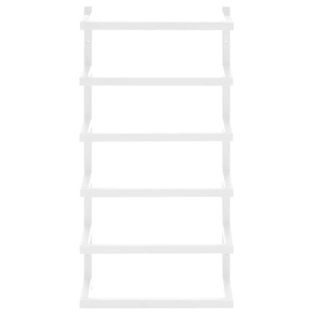 Berkfield Home Towel Rack White 24x12x48 cm Steel - Size: 24 x 12 x 48 cm - image 1