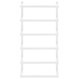 Berkfield Home Towel Rack White 24x12x48 cm Steel - Size: 24 x 12 x 48 cm