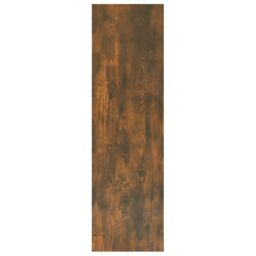 Berkfield Home Book Cabinet/Room Divider Smoked Oak 100x30x103 cm in Brown - Size: 100 x 30 x 103 cm - thumbnail 4